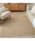 Nourison Washable Solutions Natural WSL01 5 ft. X 7 ft. Rect. Rug
