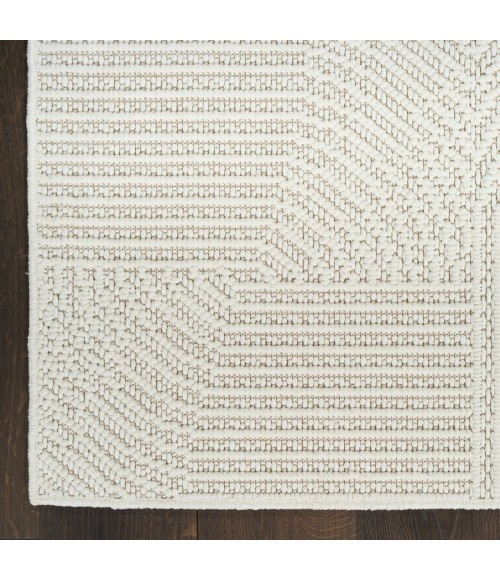 Nourison Natural Texture Ivory NTX02 8 ft. Rect. Rug