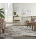 Nourison Tangra Grey/Multi TNR03 8 ft. X 10 ft. Rect. Rug