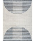 Nourison Astra Machine Washable Area Rug ASW03 Ivory Blue