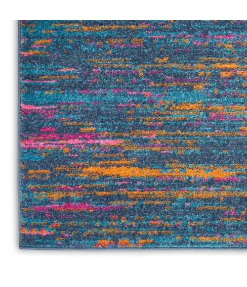 Nourison Passion Runner Area Rug PSN35-Blue/Multicolor