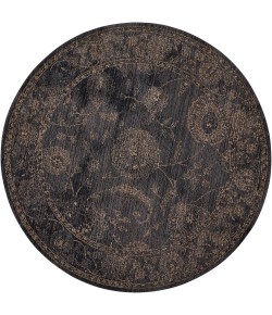 Nourison 2020 - Nr202 Charcoal Area Rug 7 ft. 5 X Round
