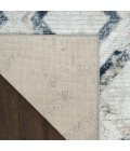 Nourison Dekor Grey Navy DEK05 2 ft. X 4 ft. Rect. Rug