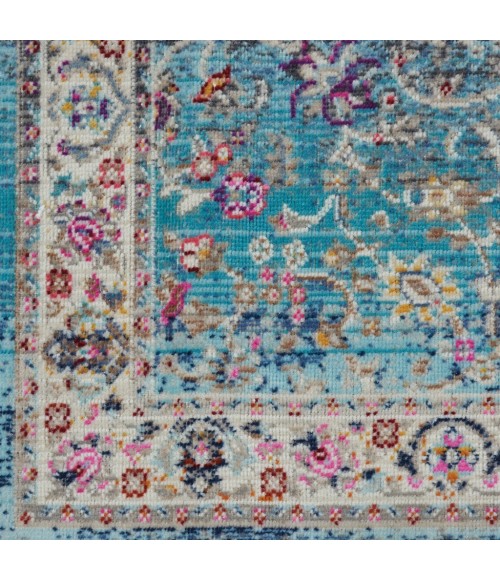 Nourison Vintage Kashan Area Rug VKA01-Blue
