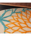 Nourison Aloha Round Area Rug ALH05-Multicolor