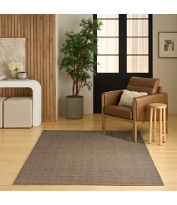 Nourison Tulum Brown TLM03 4 ft. X 6 ft. Rect. Rug