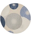 Nourison Aloha Area Rug ALH29 Blue/Grey
