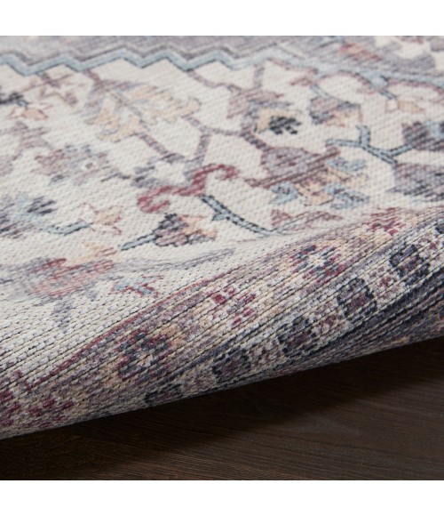 Nicole Curtis Machine Washable Series 1 Area Rug SR104 Black 9' x 12'