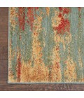 Nourison SOMERSET Area Rug Nourison Somerset Runner Area Rug ST91-Teal/Multicolor