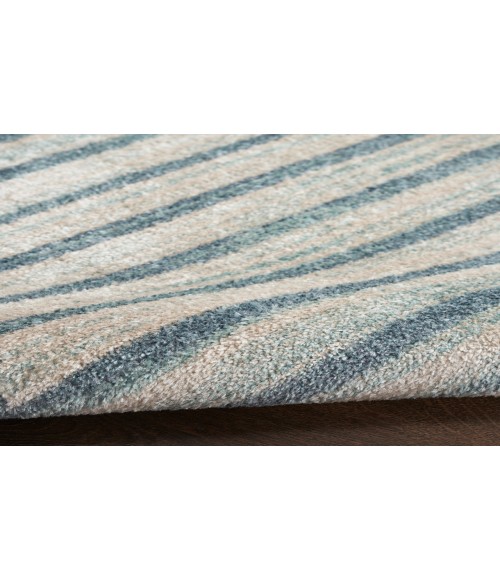 Nourison Astra Machine Washable Blue ASW03 4 ft. X 6 ft. Rectangle Rug