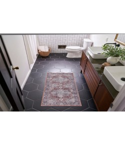 Nourison Home New Concept Washable Ivory Brick SR101 2 ft. X 3 ft. 9 in. Rectangle Rug