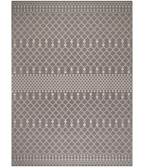 Nourison Positano Charcoal POS02 9 ft. X 12 ft. Rect. Rug