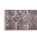 Nicole Curtis Machine Washable Series 1 Mocha SR107 2 ft. 2 in. X 8 ft. Rectangle Rug