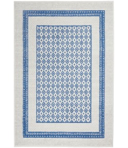 Nourison Whimsicle - Whs13 Ivory Blue Area Rug 5 ft. X 7 ft. Rectangle