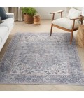Nicole Curtis Machine Washable Series 1 Area Rug SR104 Grey