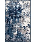 Nourison Grafix Navy Blue GRF38 3 ft. X 5 ft. Rectangle Rug