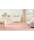 Nourison Washable Essentials Pink WAE01 7 ft. 10 in. X 9 ft. 10 in. Rectangle Rug