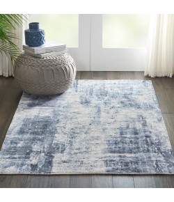 kathy ireland Home Ki37 Safari Dreams - Ki372 Blue Area Rug 3 ft. 9 X 5 ft. 9 Rectangle