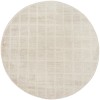 Nourison Serenity Home Ivory Cream SRH05 8 ft. X Round Rug
