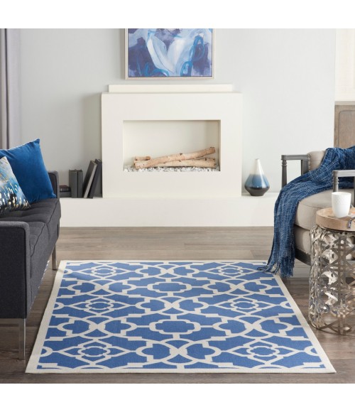 Nourison SUN & SHADE Area Rug Nourison Sun & Shade Area Rug SND04-Lapis