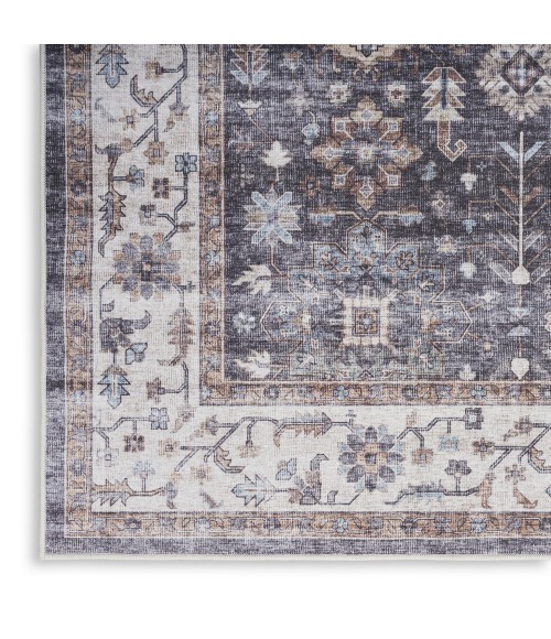Nourison Fulton Area Rug FUL12 Charcoal