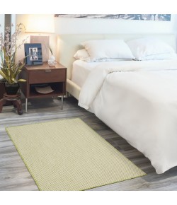 Nourison Courtyard - Cou01 Ivory Green Area Rug 3 ft. X 5 ft. Rectangle