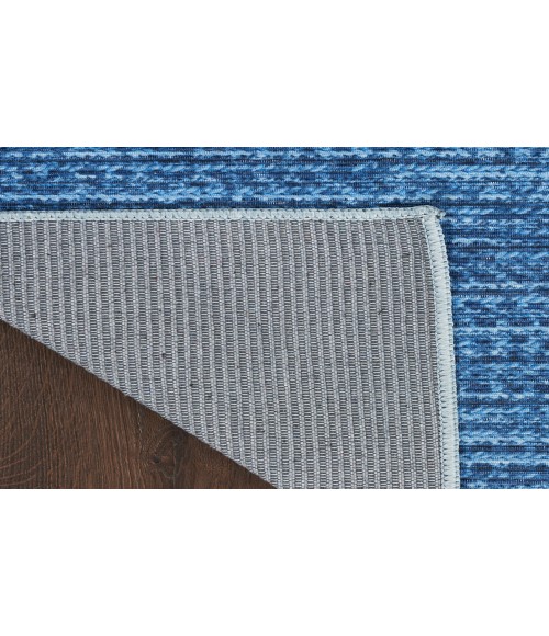 Nourison Nourison Washables Blue NWB03 4 ft. X 6 ft. Rectangle Rug