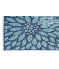 Nourison Garden Oasis Navy GOA06 6 ft. X 9 ft. Rectangle Rug