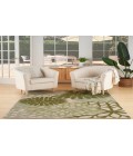 Nourison Aloha Ivory Green ALH05 5 ft. 3 in. X 7 ft. 5 in. Rectangle Rug