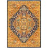 Nourison Home Allur ALR04 Orange Multicolor 5 ft. 3 in. X 7 ft. 3 in. Area Rug