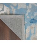 Nourison SYMMETRY Area Rug Nourison Symmetry Area Rug SMM07-Light Blue/Ivory