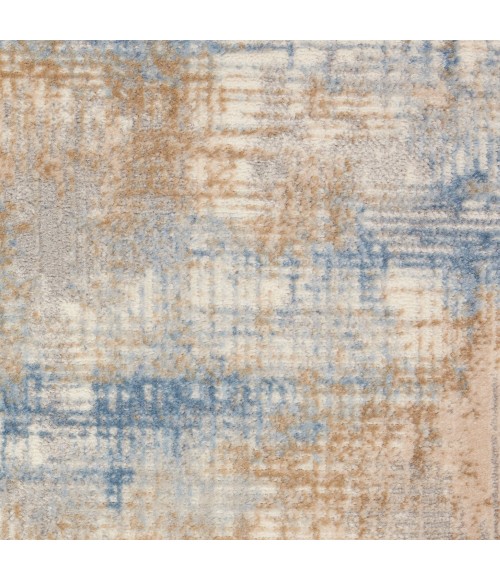 Calvin Klein Rush Area Rug CK951 Blue/Beige