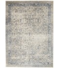 Nourison MALTA Area Rug kathy ireland Home Malta Area Rug MAI12-Ivory/Blue