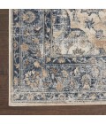 Nourison MALTA Area Rug kathy ireland Home Malta Area Rug MAI13-Blue/Ivory