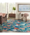 Waverly Sun N' Shade Area Rug SND82 Blue/Multicolor 10' x 13'