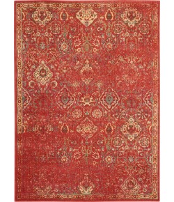 Nourison Somerset - St90 Brick Area Rug 3 ft. 6 X 5 ft. 6 Rectangle