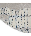 Nourison Twilight Round Area Rug TWI10 Ivory/Navy 8' Round