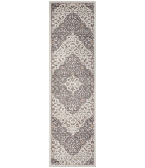 Nourison Elation Area Rug ETN08-Ivory Grey