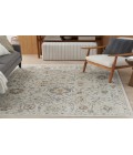 Nourison Oushak Home Grey OUS01 5 ft. 5 in. X 7 ft. 3 in. Rectangle Rug