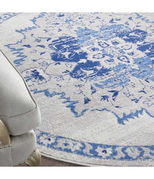 Nourison WHIMSICLE Area Rug Nourison Whimsicle Area Rug WHS14-Ivory Blue