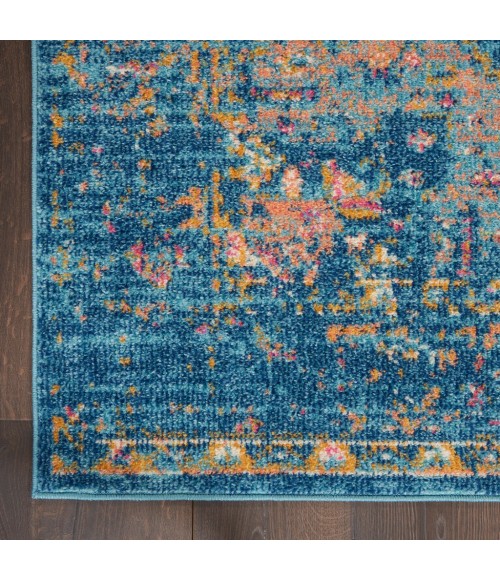 Nourison Tranquil Area Rug TRA06-Navy Blue