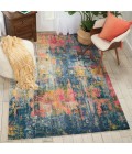 Nourison CELESTIAL Area Rug Nourison Celestial Area Rug CES09-Blue/Yellow