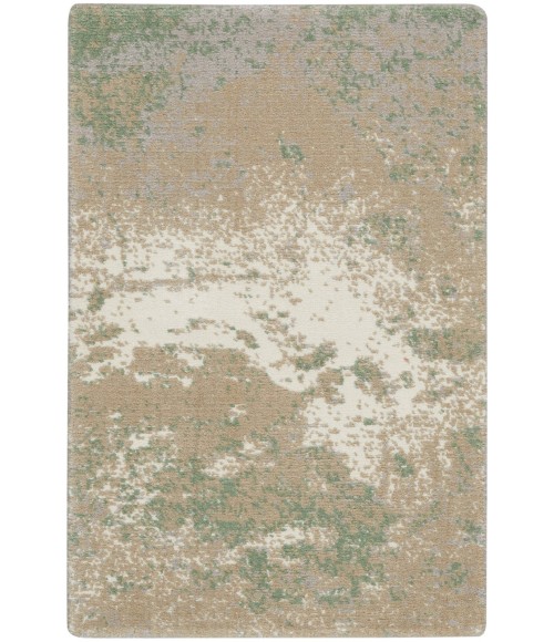Nourison Twilight Area Rug TWI06 Ivory Green 2' x 3'