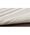 Nourison Grafix Ivory Grey GRF41 2 ft. X 4 ft. Rectangle Rug