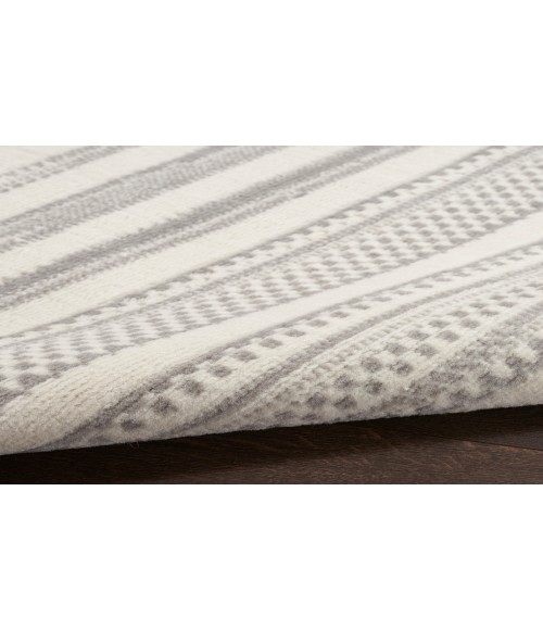 Nourison Grafix Ivory Grey GRF41 2 ft. X 4 ft. Rectangle Rug