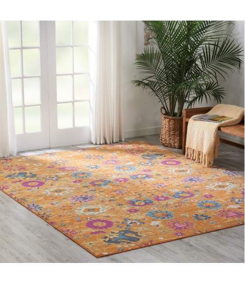 Passion Area Rug Nourison Passion Area Rug PSN01 Sunburst 9' x 12'
