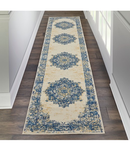 Nourison Grafix Runner Area Rug GRF14-White