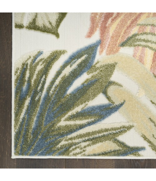 Nourison Aloha Ivory Green ALH43 9 ft. X 12 ft. Rect. Rug