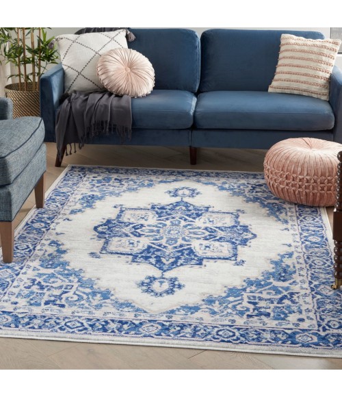 Nourison Whimsicle Area Rug WHS03-Ivory Blue