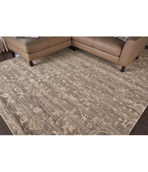 Nourison Silk Elements Area Rug SKE22-Taupe